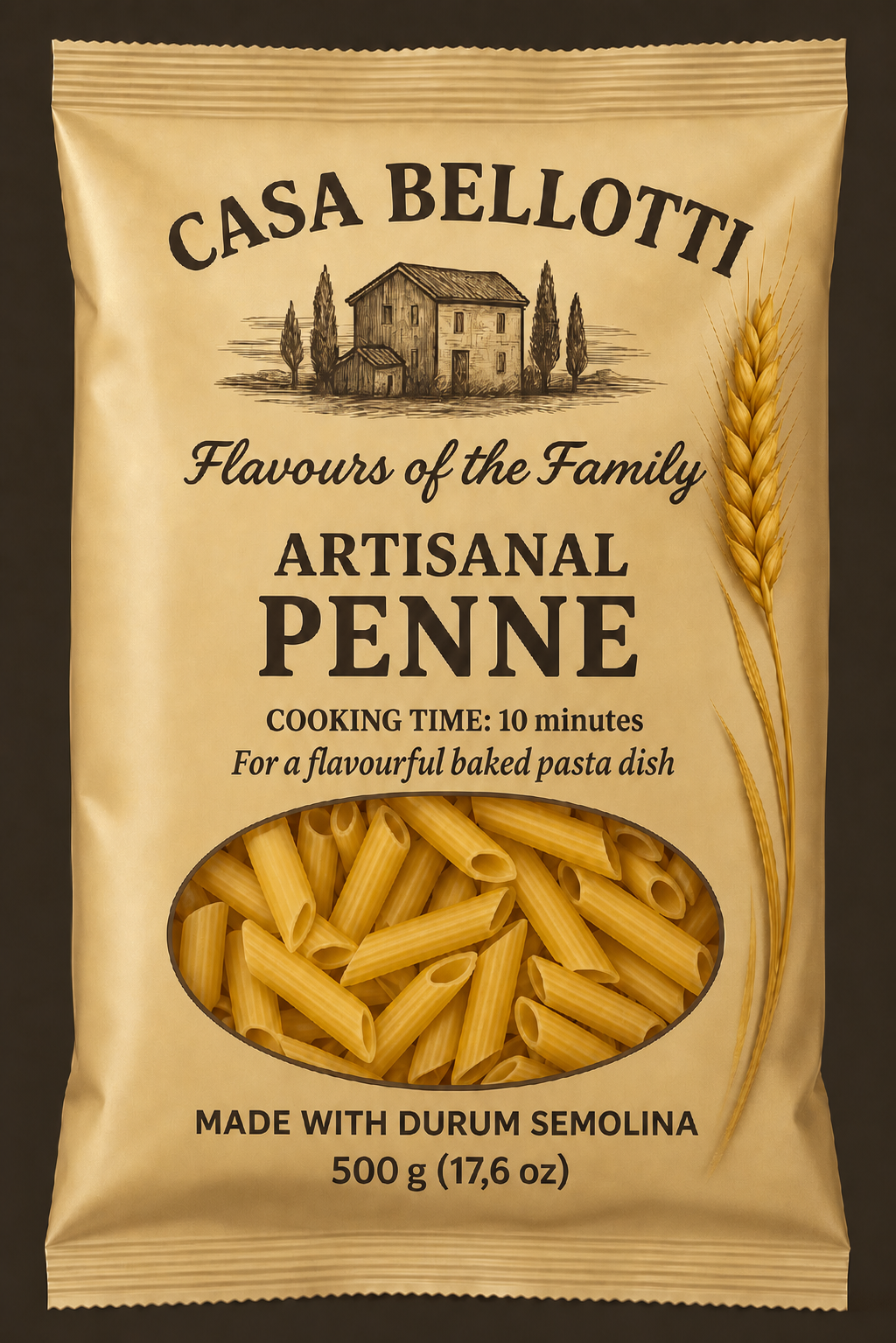 Casa Bellotti Penne pack
